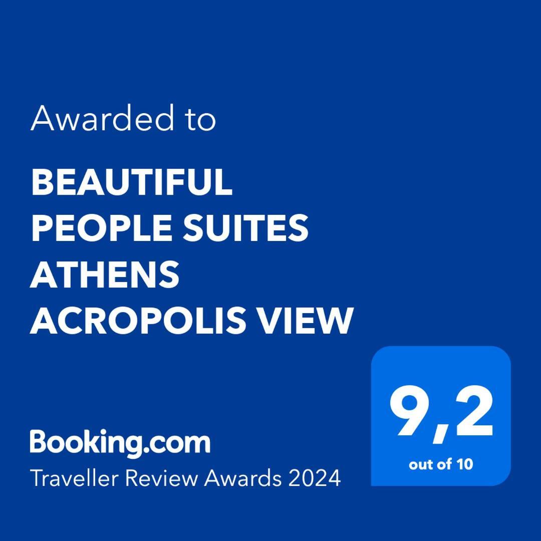 Beautiful People Suites Athens Acropolis View Exteriör bild